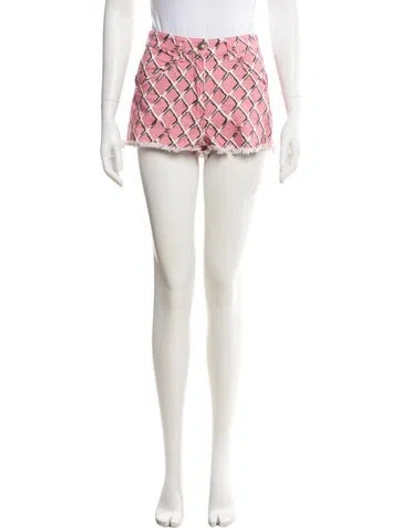 Pre-owned Chanel 2018 Mini Shorts In Pink