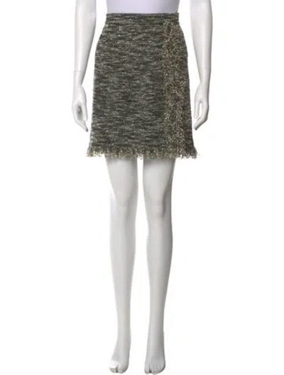 Pre-owned Chanel 2018 Mini Skirt In Multi