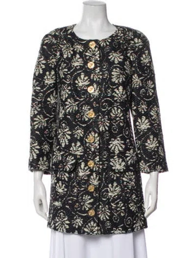 Pre-owned Chanel 2018 Nylon Coat In Multi