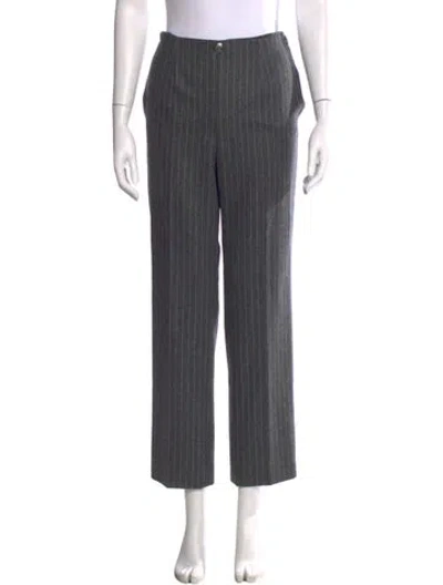 Pre-owned Chanel 2018 Pants In Grey