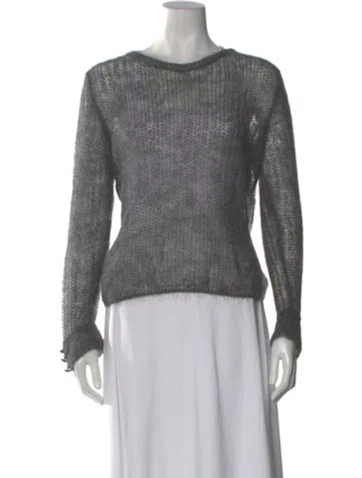 Pre-owned Chanel 2018 Paris- Hamburg Sweater In Gray