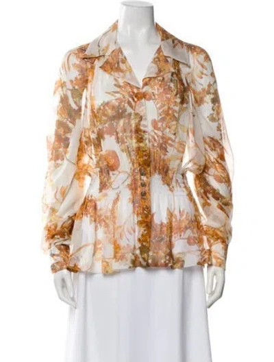 Pre-owned Chanel 2018 Paris-greece Blouse In Neutral