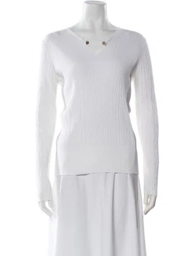 Pre-owned Chanel 2018 Paris-greece Top In White