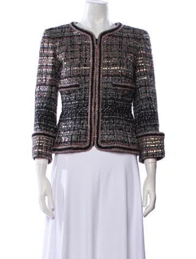 Pre-owned Chanel 2018 Paris-hamburg Jacket In Brown