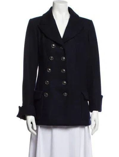 Pre-owned Chanel 2018 Paris-hamburg Peacoat In Blue