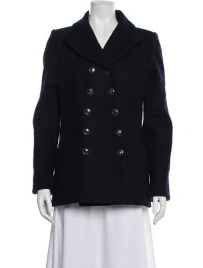 Pre-owned Chanel 2018 Paris-hamburg Peacoat In Blue