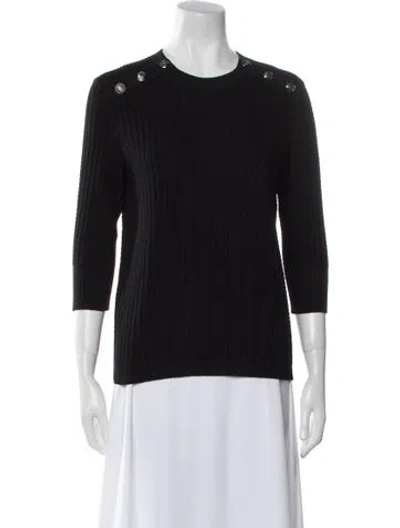 Pre-owned Chanel 2018 Paris-hamburg Sweater In Black