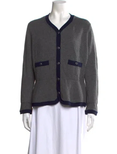 Pre-owned Chanel 2018 Paris-hamburg Sweater W/ Tags In Grey