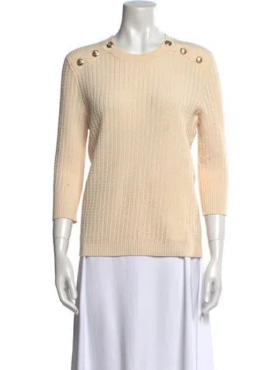 Pre-owned Chanel 2018 Paris-hamburg Top In Neutral