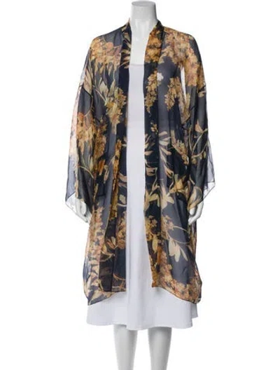 Pre-owned Chanel 2018 Silk Robe In Multi