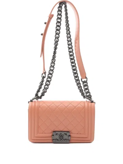 Pre-owned Chanel 2018 Small Boy Crossbody Bag