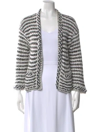 Pre-owned Chanel 2018 Striped Sweater In Multi