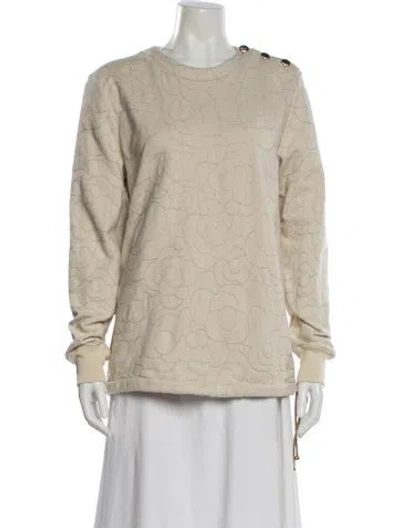 Pre-owned Chanel 2018 Sweater In Neutral