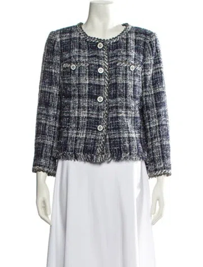 Pre-owned Chanel 2018 Tweed Pattern Evening Jacket