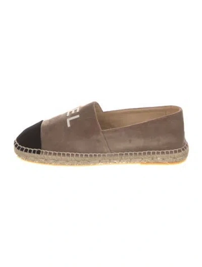 Pre-owned Chanel 2018 Velvet Espadrilles