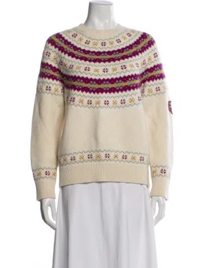 Pre-owned Chanel 2018 Wool Sweater In Neutrals
