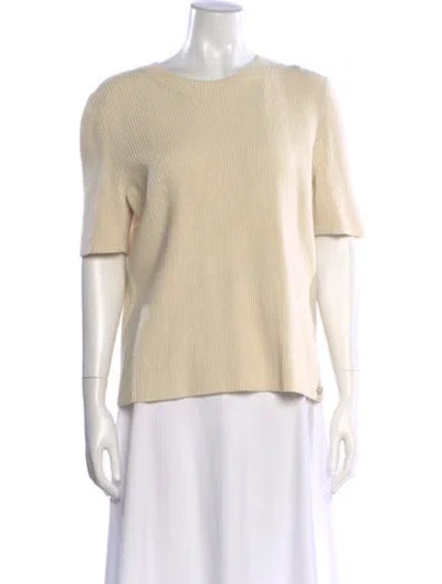 Pre-owned Chanel 2018 Wool Sweater In Neutrals