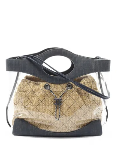 Pre-owned Chanel 2019 31 Tote Bag In ブルー