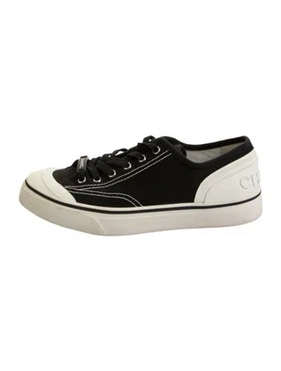 Pre-owned Chanel 2019 Canvas Sneakers In Black