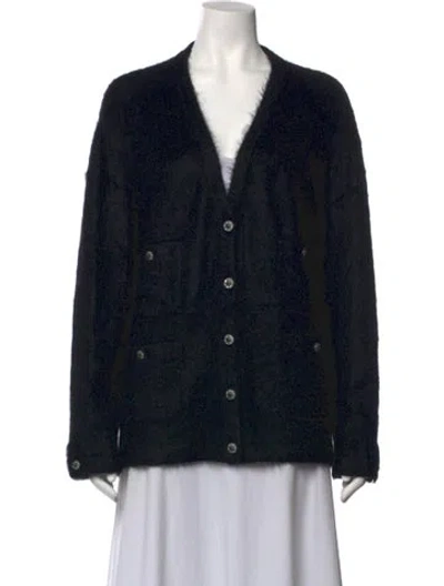 Pre-owned Chanel 2019 Cashmere Sweater In Black