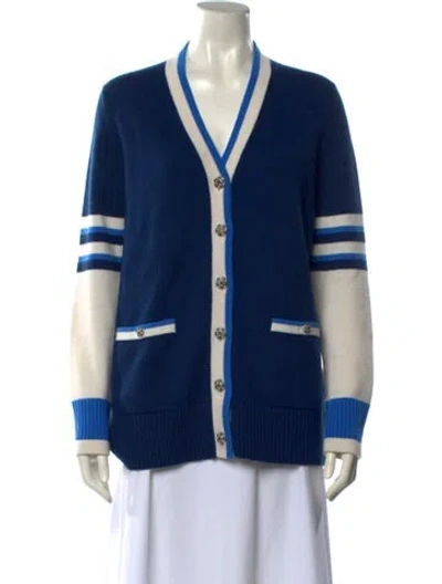Pre-owned Chanel 2019 Cashmere Sweater In Blue