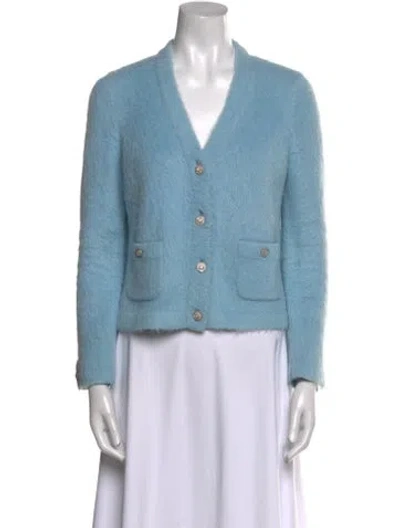 Pre-owned Chanel 2019 Cashmere Sweater In Blue
