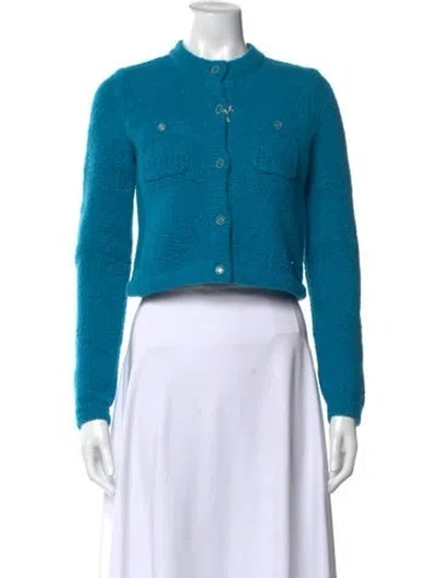 Pre-owned Chanel 2019 Cashmere Sweater In Blue