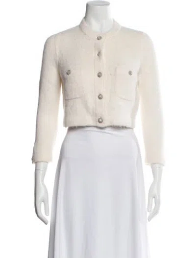 Pre-owned Chanel 2019 Cashmere Sweater In Neutral