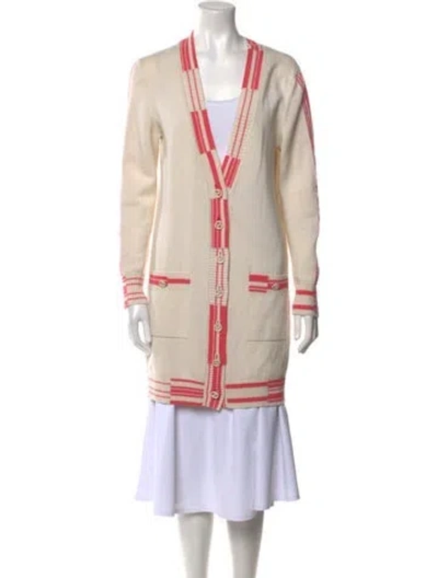 Pre-owned Chanel 2019 Cashmere Sweater In Neutral