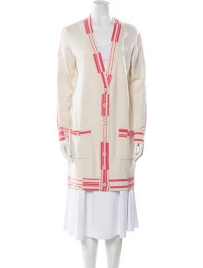 Pre-owned Chanel 2019 Cashmere Sweater In Neutral