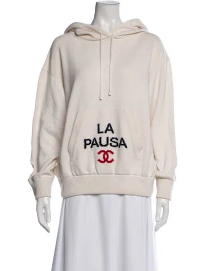 Pre-owned Chanel 2019 Cashmere Sweater In Neutral
