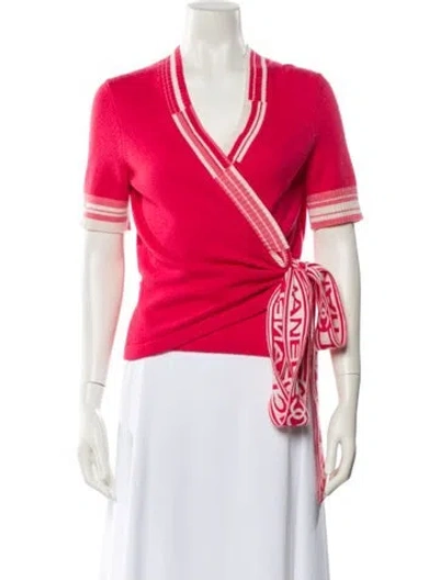 Pre-owned Chanel 2019 Cashmere Sweater In Pink