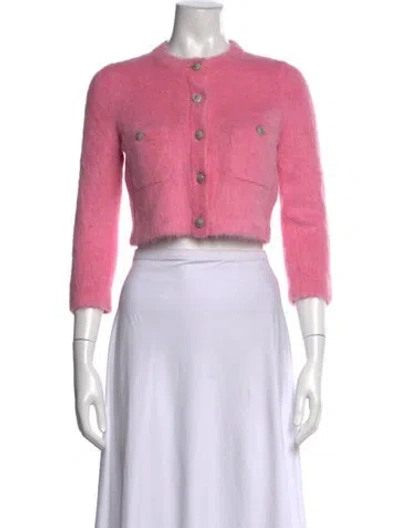 Pre-owned Chanel 2019 Cashmere Sweater In Pink