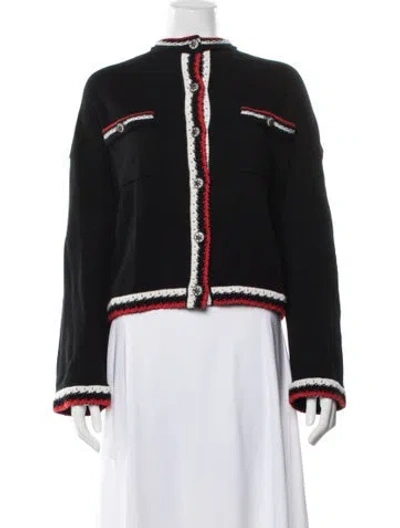 Pre-owned Chanel 2019 Cashmere Sweater W/ Tags In Black