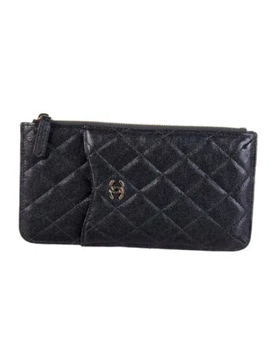 Pre-owned Chanel 2019 Classic Phone Pouch Wallet
