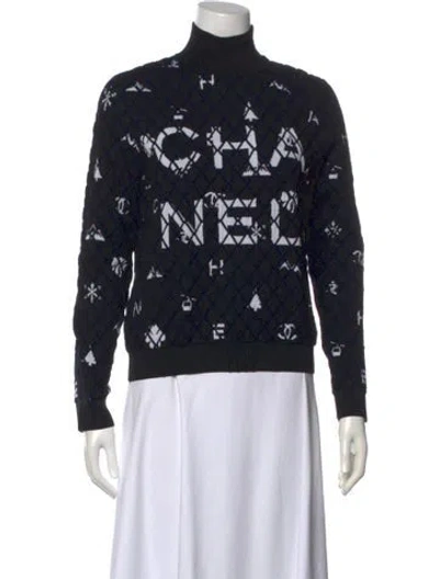Pre-owned Chanel 2019 Coco Neige Sweater In Multi