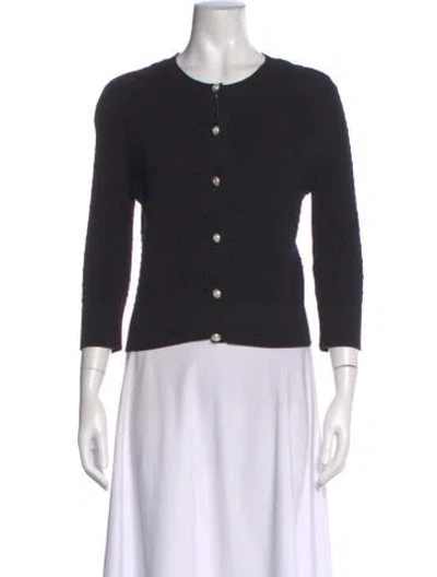 Pre-owned Chanel 2019 Crew Neck Sweater In Black