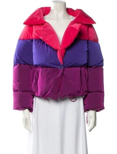 Pre-owned Chanel 2019 Down Jacket W/ Tags In Pink