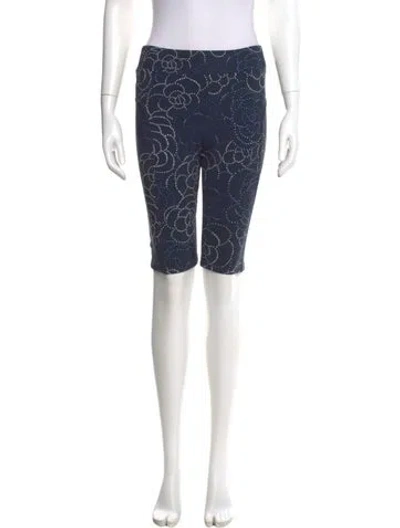Pre-owned Chanel 2019 Knee-length Shorts In Blue