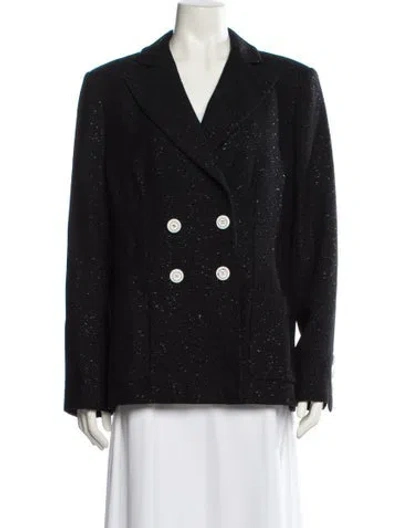 Pre-owned Chanel 2019 La Pausa Blazer In Black