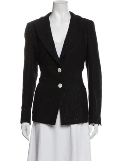 Pre-owned Chanel 2019 La Pausa Blazer In Black