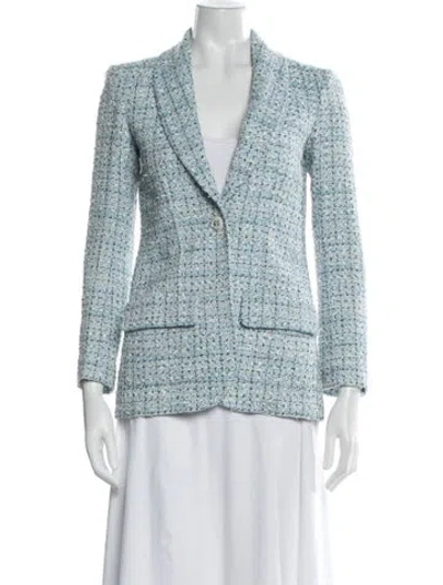 Pre-owned Chanel 2019 La Pausa Blazer In Blue