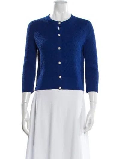 Pre-owned Chanel 2019 La Pausa Sweater In Blue