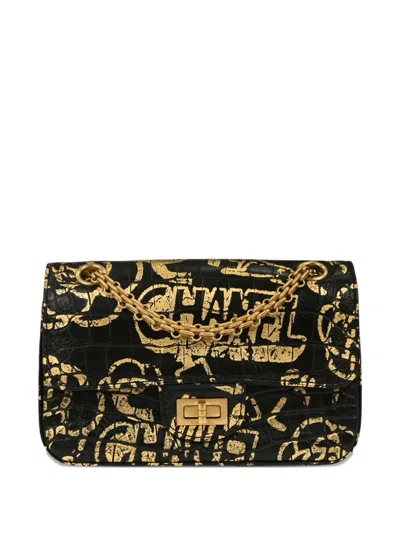 Pre-owned Chanel 2019 Mademoiselle-lock Mini Bag In Black