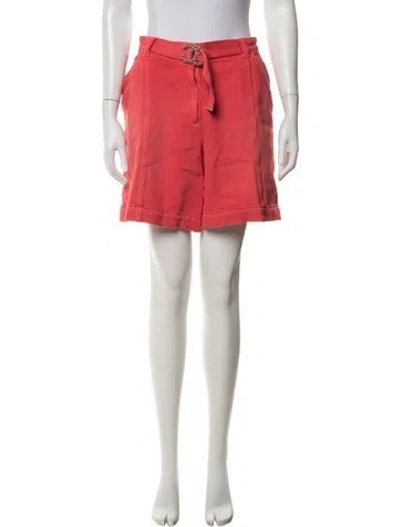 Pre-owned Chanel 2019 Mini Shorts In Pink