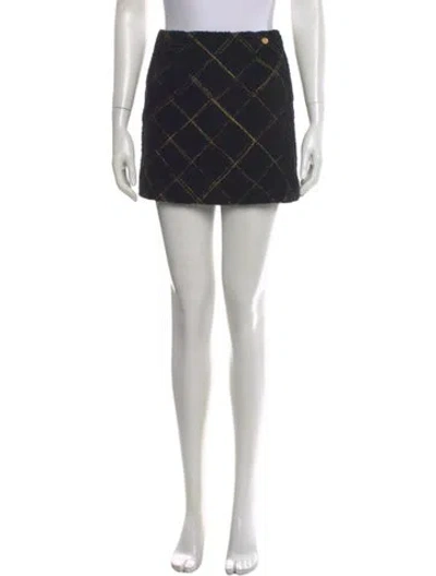 Pre-owned Chanel 2019 Mini Skirt In Black