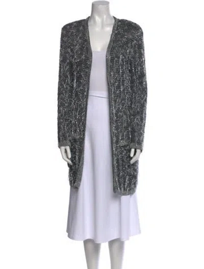 Pre-owned Chanel 2019 Open Front Sweater