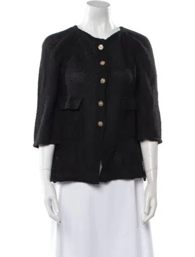 Pre-owned Chanel 2019 Paris-greece Sweater In Black