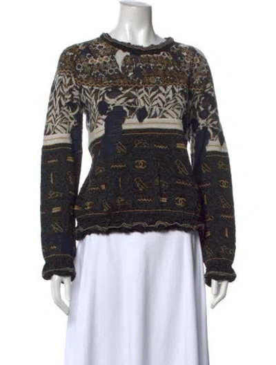 Pre-owned Chanel 2019 Paris-new York Sweater In Multi
