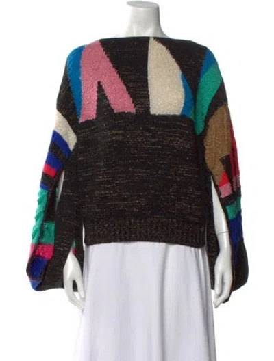 Pre-owned Chanel 2019 Paris-new York Sweater W/ Tags In Black
